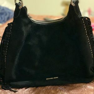 Michael KORS hobo suede fringe bag